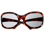 Plastic frame sunglasses, Gucci.