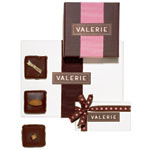 Handmade chocolate-dipped toffees, Valerie Confections.