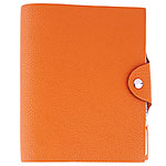 Leather organizer, Herm.
