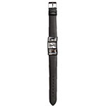 Watch with leather band, Swarovski.