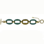 Bracelet with agate and tigereye, Stephen Dweck.