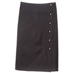Rayon-spandex pencil skirt, Heart Moon Star.