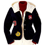 Stretch cotton jacket, American Eagle Outfitters.