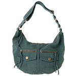 Cotton messenger bag, Gap.