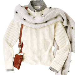 Wool sweater, L.L. Bean.