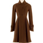Wool princess coat, Alma Aguilar.