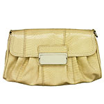 Snakeskin clutch, Express Design Studio.