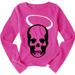 Skull print cashmere sweater, Lucien Pellat-Finet.