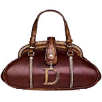 Calfskin and crocodile bag, Dior by John Galliano.