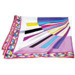 1960s silk scarf with psychedelic print, Emilio Pucci.