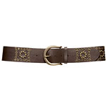 Studded leather belt, Express Design Studio.