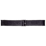 Leather belt with eyelets, Gap.