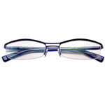Metal eyeglasses, Alain Mikli.