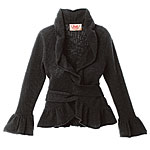 Cashmere sweater with tie, Juicy Couture.