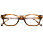 Plastic tortoiseshell eyeglasses, L.A. Eyeworks.