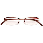 Metal eyeglasses, Lacoste.