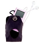 Leather iPod holder, Habitual.