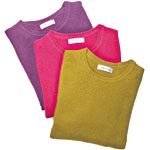Cashmere sweaters, Isaac Mizrahi for Target.