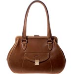 PVC framework bag, Liz Claiborne Accessories.