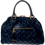 Quilted leather framework bag, Marc Jacobs.