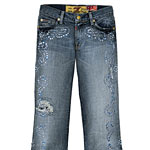 Havana Level C Crystal jeans, 7 for All Mankind.
