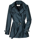 Taffeta trench, Stella McCartney.