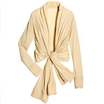 Alpaca-and-nylon long-sleeve cozy, DKNY Pure.