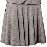 Wool tweed skirt, Michael Michael Kors.