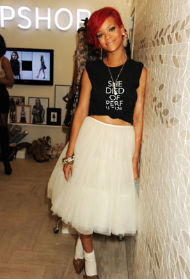 altTag= Rihanna Styles TopShop Winners in London