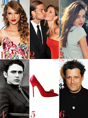 Taylor Swift, Gisele and Tom Brady
