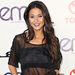 Emmanuelle Chriqui’s Shorts Made of Recycled Shoes