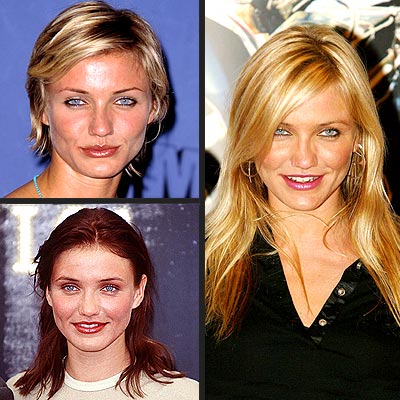 Cameron Diaz wavy long hairstyle