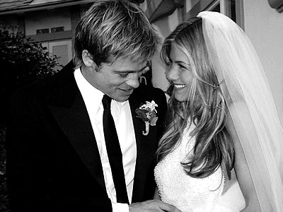 Jennifer Aniston and Brad Pitt tied the knot on July 29, 2000, in Malibu; 