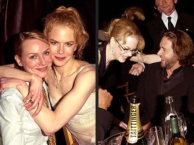 AUSSIE POSSE photo | Naomi Watts, Nicole Kidman, Russell Crowe