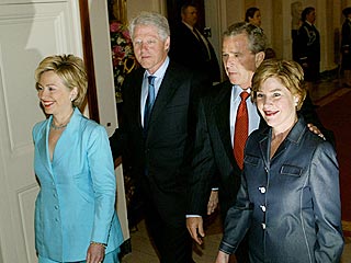 Biggest Bill Clinton Fan: George W. Bush