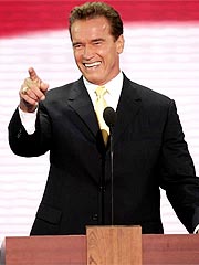 Arnold: Wife Not Happy About Bush Speech