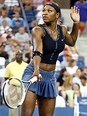 Gladiator Serena Dresses Up U.S. Open