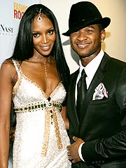 Naomi Campbell Surprises Boyfriend Usher
