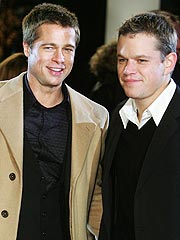 Fire Forces Matt, Brad from London Hotel | Brad Pitt