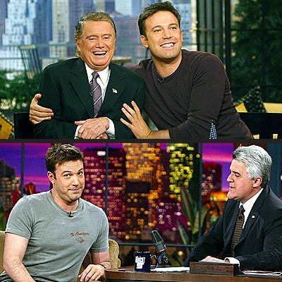 SHOW MAN photo | Ben Affleck, Regis Philbin