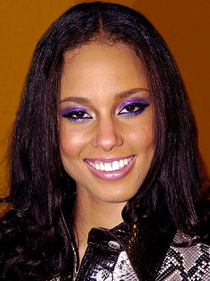alicia keys without makeup