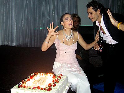 35 CANDLES photo | Jennifer Lopez, Marc Anthony