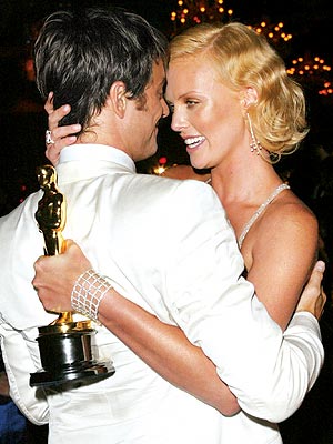 Charlize Theron And Stuart Townsend image