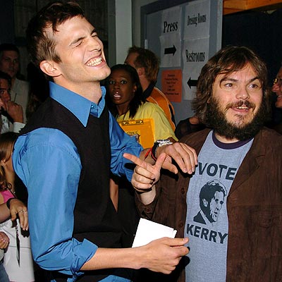 CLOWNING AROUND photo | Ashton Kutcher, Jack Black