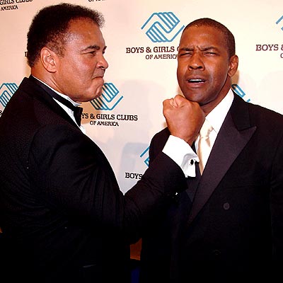 KNOCK OUT photo | Denzel Washington, Muhammad Ali