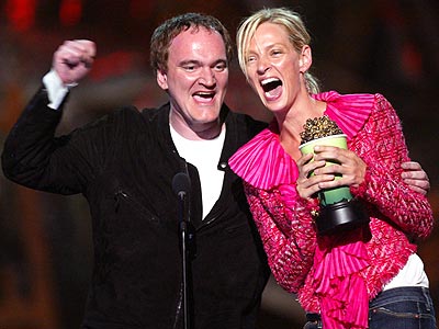 WE WON! photo | Quentin Tarantino, Uma Thurman