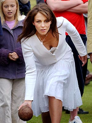 GAME FACE photo | Elizabeth Hurley