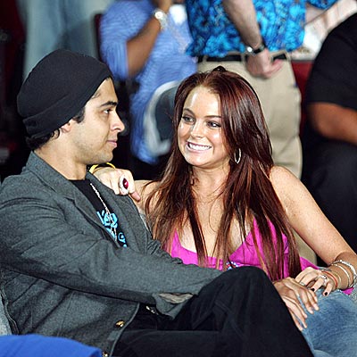 WINNING BIG photo | Lindsay Lohan, Wilmer Valderrama