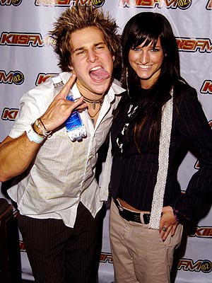 ashlee simpson and ryan cabrera kiss