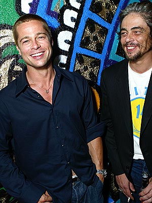 BOYS' NIGHT OUT photo | Benicio Del Toro, Brad Pitt